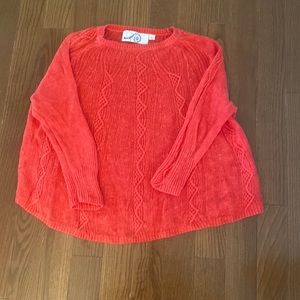 Anthropologie Rosie N. coral sweater (M)